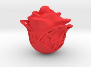 rose nature 3D printing model, file, printable design, 3d print, rose, flower, love, valentines, day 3d print model - Mito3D