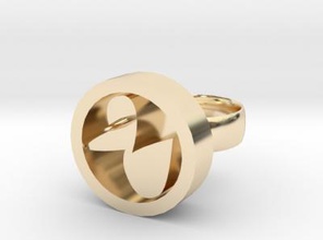 Gummi ducky-ring Mode 3D-Druck-Modell, 3D-Druck-Datei, 3D-druckbares Modell, 3D-Druck, design, 3d-drucken, Ente, Gummiente, badeente, Bade Enten, ring, Ringe, Schmuck, 3d print model - Mito3D