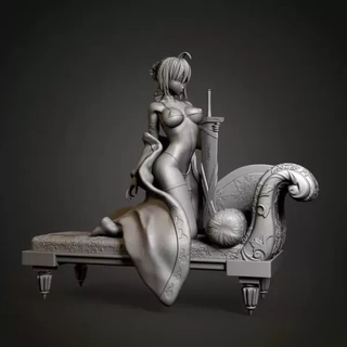 sabre 3d impression figure modèle art statue jouet Jeu conception épée anime ventilateur personnage print cosplay numérique sort créer collecte 3d print model - Mito3D