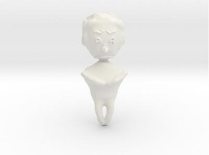 pagliaccio triste natura La stampa 3D, modello, file di 3D stampabile la progettazione, 3d, clown, triste, piangere, uomo, uomini, 3d print model - Mito3D