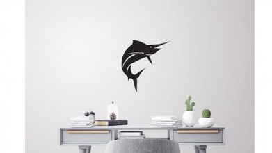 sail fish décoration murale art 3D modèle d'impression, l'impression fichier, imprimable modèle, en de conception, d'impression 3d, l'art, les murs, le décor, murale, aquarium, animaux, poissons, à la voile, décoration, mural 3d print model - Mito3D