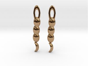 sailor moon earrings fashion 3D printing model, file, printable design, 3d print, earrings, earring, jewelry, moon, 3d print model - Mito3D