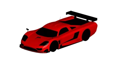 Saleen s7 3d Drucken Modell dreiding 3d print model - Mito3D