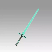 sao Kirtos karanlık püskürtücü kılıç Kostüm oyunu destek silah 3d baskı model üçleme askeri oyuncak ekipman tabanca fantezi karakter savaş bıçak ağzı kopya yakın dövüş 3d print model - Mito3D