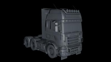 scania motores e de transporte 3D modelo impressão, a impressão arquivo design, 3d, Scania 3d print model - Mito3D