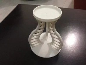 sci-fi candle holder 3d printing model - threeding decorative 3d print model - Mito3D