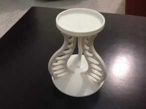 sci-fi candle holder office & garden 3D printing model, file, printable design, 3d print, candle, sci-fi, decorative, candle_holder 3d print model - Mito3D