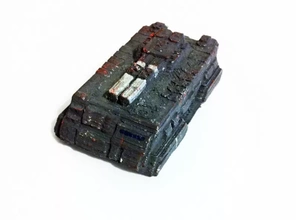 sci fi masaüstü minyatür hovercraft ışık topçu gergedan 3d baskı model üçleme araç tank savaş oyunları bilimkurgu yazı tahtası oyun roketler askeri füze 3d print model - Mito3D