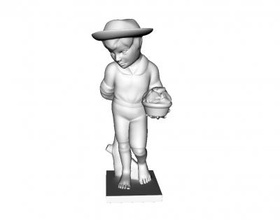 la escultura del niño de 1 a 3 art 3D modelo impresión, impresión en archivo, imprimibles 3D, diseño 3d, escultura, arte, niño, una estatuilla 3d print model - Mito3D