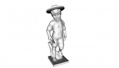 escultura de un niño 3 art 3D modelo impresión, la impresión en archivo, imprimibles 3D, diseño 3d, escultura, arte, niño, 3d print model - Mito3D
