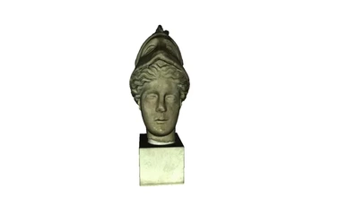 escultura diosa atenea 3d impresión modelo trío 3d print model - Mito3D