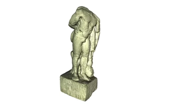 heykel Herkül 3d baskı model üçleme Herakles 3d print model - Mito3D