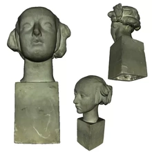 escultura Verónica 3d impresión modelo trío 3d print model - Mito3D