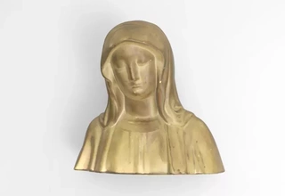 escultura Virgen María 3d impresión modelo trío deva maria 3d print model - Mito3D