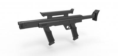 segurança blaster rifle filme perdido espaço 1998 brinquedos jogos passatempo 3D impressão modelo Arquivo imprimível Projeto 3d 3d print model - Mito3D
