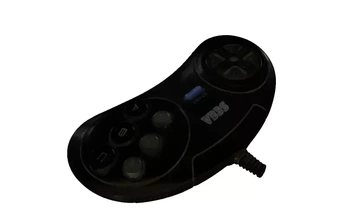 sega mega dirigir 2 controlador 3d impressão modelo trio console jogos gênese 3d print model - Mito3D