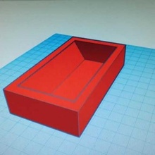 seifen schale Seife Gericht Büro Garten 3d print model - Mito3D