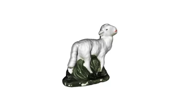 sheep figurine birth christ 3d printing model - threeding christmas 3d print model - Mito3D