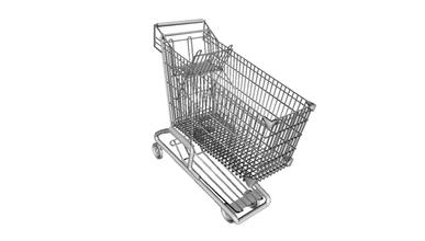 shopping cart 3d printing model - threeding 3d print model - Mito3D