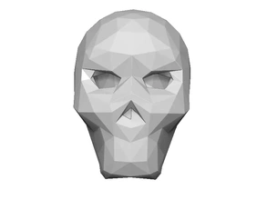 cranio casco 3d stampa modello treding mostro ossatura 3d print model - Mito3D