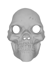 cranio maschera 3d stampa modello treding 3d print model - Mito3D