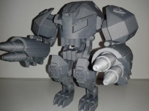 skull warrior toys games & hobby 3D printing model, file, printable design, 3d print, Skull actionfigure 3d print model - Mito3D