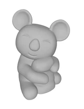 sleepy leisurely blue koala koya bt21 3d printing model - threeding 3d print model - Mito3D