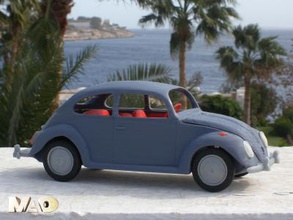small german car toys games & hobby 3D printing model, file, printable design, 3d print, Small, German, Car 3d print model - Mito3D