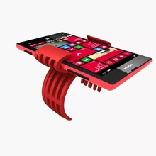 smartphone pulsera soporte 3d impresión modelo trío 3d print model - Mito3D