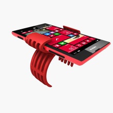 smartphone bracelet holder electronic & technology 3D printing model, file, printable design, 3d print, bracelet,smartphone,tablet,iphone,holder,holders,phone,cell 3d print model - Mito3D