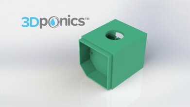 snap module - 3dponics & grow garden home office 3D printing model, file, printable design, 3d print, 3Dponics, Hydroponic, Hydroponics, Garden, Gardening, Indoor, Aquaculture, Flowers, Vegetables, Plantation, Hobby, Interest Agriculture, Decor, DIY, Equipments, 3Dponics part, Gardening tools, Indoor farming, Urban Grow system,Pot, Container, Nutrient container, Vase, Flower pot, Garden Reservoir, reservoir, 3d print model - Mito3D
