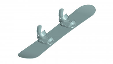 snowboard toys games & hobby 3D printing model, file, printable design, 3d print, 3d print model - Mito3D