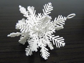 snowflake 2 christmas decoration home office & garden 3D printing model, file, printable design, 3d print, Christmas, decoration, snowflake, accessories 3d print model - Mito3D