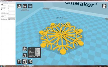 snowflake no17 home office & garden 3D printing model, file, printable design, 3d print, printable, decorations, Christmas, 3d print model - Mito3D