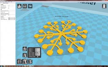 snowflake no18 home office & garden 3D printing model, file, printable design, 3d print, printable, decorations, Christmas, 3d print model - Mito3D