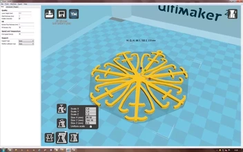 fiocco neve no29 3d stampa modello treding Natale stampabile decorazioni 3d print model - Mito3D