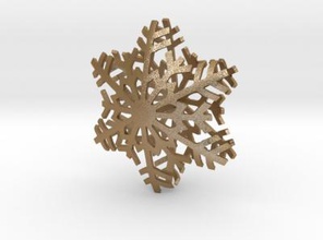 snowflake star home office & garden 3D printing model, file, printable design, 3d print, snowflake, star, decoration, christmas 3d print model - Mito3D