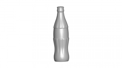 soda bottle 3d model 3D printing model, file, printable design, print, 3d print model - Mito3D