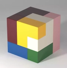 soma cubo enigma 3d impressão modelo trio brinquedo jogos 3d print model - Mito3D