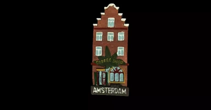 lembrança café compras Amsterdã 3d impressão modelo trio Europa Países Baixos 3d print model - Mito3D