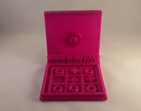 spazio ticktacktoe 3d stampa modello treding scatola giocattolo gioco decorazionedecorativa 3d print model - Mito3D