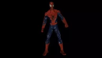 spider man toy 3d printing model - threeding super hero 3d print model - Mito3D