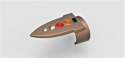 spock ' s Gehirn wrist control star trek original-Serie Spielzeug, Spiele & hobby 3D-Druck-Modell, 3D-Druck-Datei, 3D-druckbares Modell, 3D-Druck, design, 3d-print, Star, Trek, startrek, scifi, Replik, cosplay, print, printable, Spielzeug -, Klammer Handgelenk-Kontrolle 3d print model - Mito3D