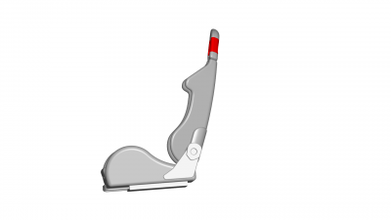 sport seat - racing car chair motors & transport chairsport 3d print model - Mito3D
