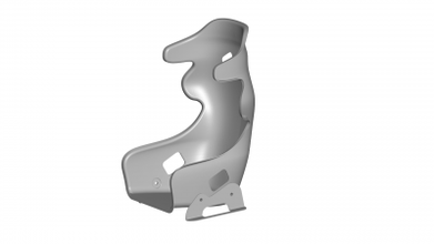 sport seat - racing seat - car seat - sport chair motors & transport  sport seat - racing seat - car seat - sport chair 3d print model - Mito3D