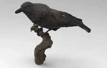 spotted nutcracker 3d printing model - threeding bird nature animal birds eurasian 3d print model - Mito3D