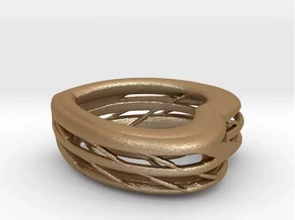 stadium heart ring 3d printing model - threeding fashion jewel 3d print model - Mito3D