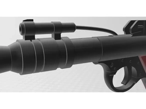 star wars - mayfield webley premium blaster 10 hight details cosplay 3d printing model threeding 3d print model - Mito3D