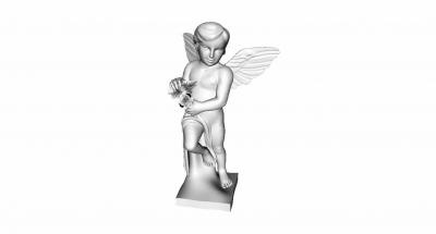statue angel art 3D printing model, file, printable design, 3d print, plaster, Statue, Angel, bible, 3d print model - Mito3D