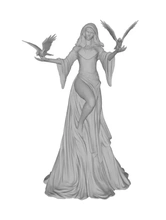 statue daedric Princesse nocturne crépuscule tombeau 3d impression modèle trio 3d print model - Mito3D